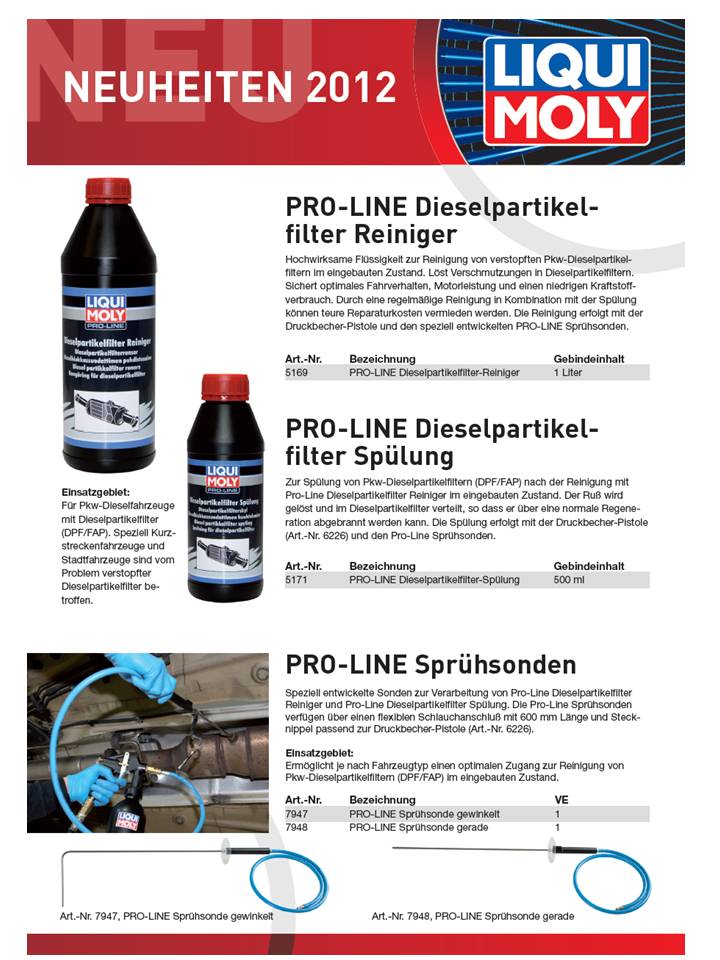 Staffler GmbH-Srl - Liqui Moly Dieselpartikel-Filter Reiniger, Staffler  GmbH-Srl